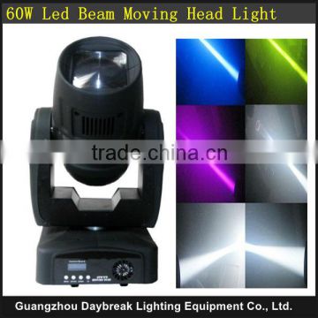 DMX Led sharpy 60w led moving head beam light / high brightness Led Beam AC110V-240V