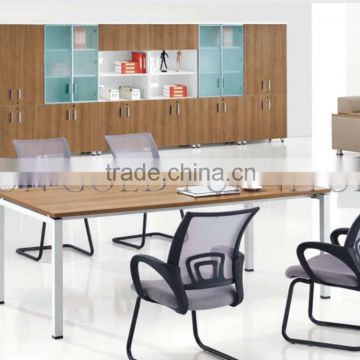 Modern Wood Meeting Desk Veneer High Quality Conference Room Table(SZ-MT087)