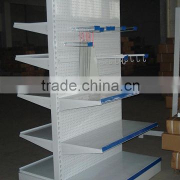 2015 HOT SALE, upscale and high quality Supermarket metal shelf display goods in mall