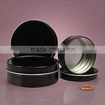 china manufacturer of round tin box / candle metal packaging box