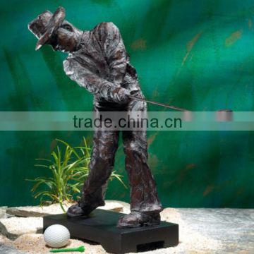 Golfers furnishing articles Resin Artwork
