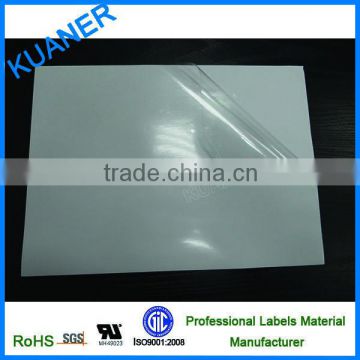 40micron transparent vinyl sticker paper rolls