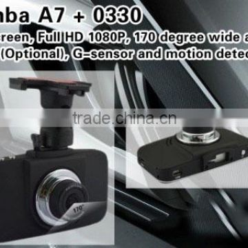 AC New arrival Ambarella A7LA30 hd car dvr+Motion detection carcam hd car dvr+super night vision carcam hd car dvr