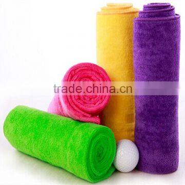 Custom printed printed microfiber towel yoga towel non slip