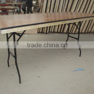 Any size folding rectangular banquet table