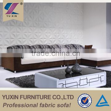 Cheap furniture Guangzhou/Comfortable fabric sofa set