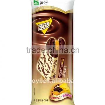 Various plastic packaging bag for ice cream