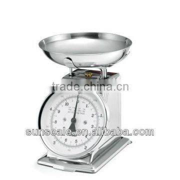 5kg Stainless steel Mechanical spring scale