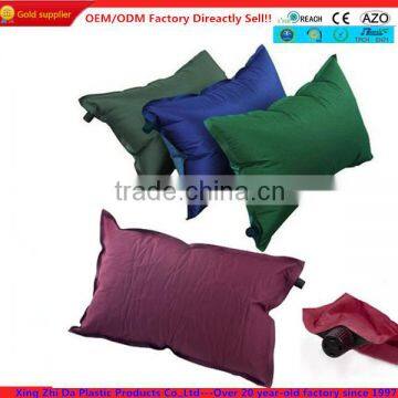 Fashion design inflatable backrest pillow