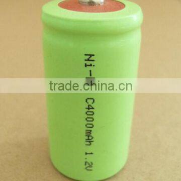 High quality NI-MH battery C 1.2V 4000mAh