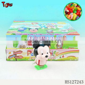 Wind up Mickey pencil drill funny candy toys