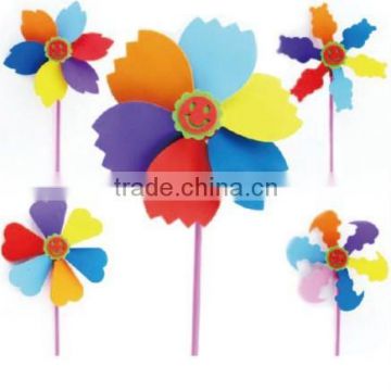 high-quality EVA pinwheel, eva diy toys, childrens' eva diy pinwheel