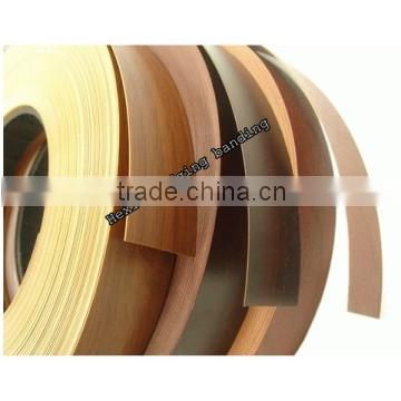 Custom wood grain edge banding