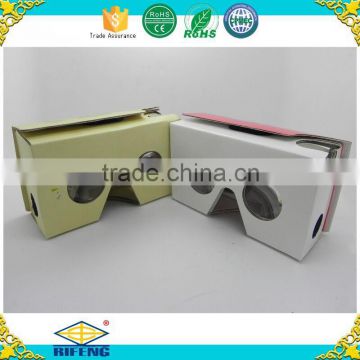 Hot sell 3d glasses google cardboard cardboard VR