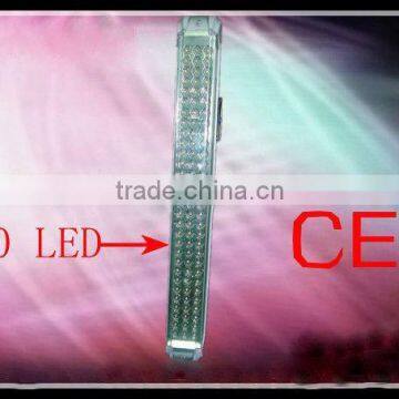 Hoe Selling 120LEDs Strong Powerful 6V4.5AH LED Emergency Strip Light