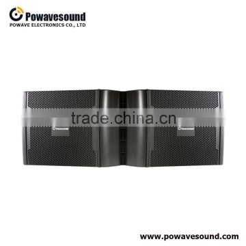 GEO2212 powavesound line array system 2400W 2 * 12 powered line array speaker box
