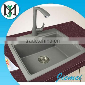 New arrival Brushed surface above counter natural quartz stone sink with the highest quality