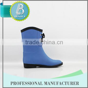MADE IN CHINA CUSTOMISED DESIGNS SUMMER FABRIC RUBBER BOOT