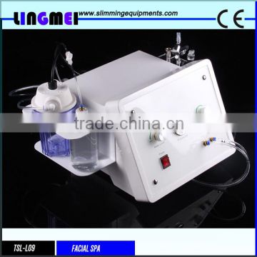 Dispel Black Rim Lingmei Jet Peel Machine/Oxygen Inject Machine/Oxygen Therapy Facial Machine Water Oxygen Spray