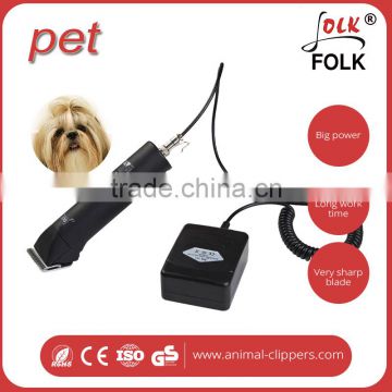Durable for long time working professional rechargeable pet clipper