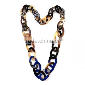 High quality best selling buffalo horn yellow modern necklace from Vietnam