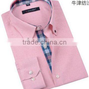 Pink oxford Alibaba hot product gentle elegant funky shirt for men