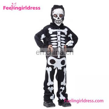 Newest Design Funny Skull Kids Outfits Halloween Costume Lot