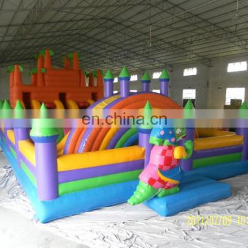 High quality inflatable fun city interesting amusement park equipment for sale