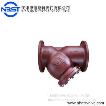 DN600 With Flanges Casting Y Type Filter Stainless Steel Y Type Strainer