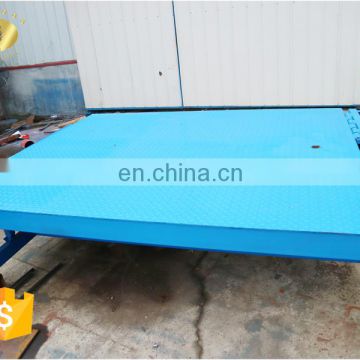 7LGQ Shandong SevenLift stationary steel heavy load electric easy operation hydraulic dock leveler
