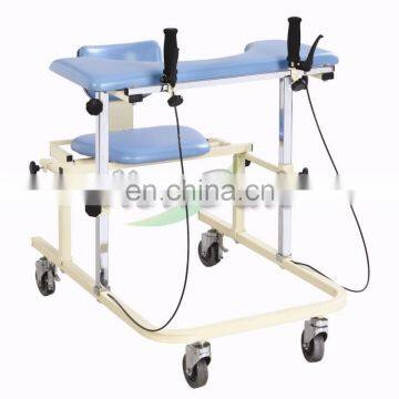Rehabilitation standing frame Seat-Brake Assistant Walking Training Armrest