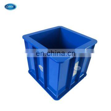 Blue Concrete Plastic Test Cube Mould