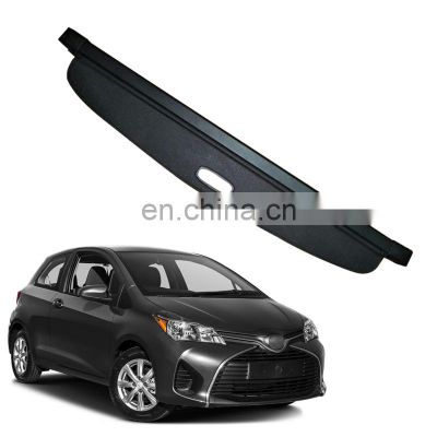 Cargo Cover Black Cargo Security Shield Luggage Shade Rear Trunk Cover For Toyota Yaris 2016-2021