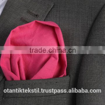 Pink Custom Pocket Square, Manufactoring Hankercheif,