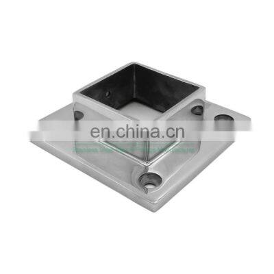 Export Stainless steel flat face flange for stair handrail hot sale