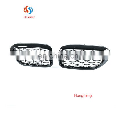 Honghang Accessories Exterior Spare Car Parts Front Grills Wholesale Glossy Black Front Grilles For BMW 5 Series G30 2018-2020