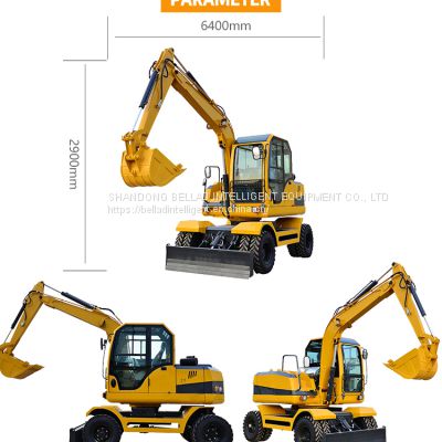 manufacturer factory-sale small hydraulic excavator three cylinder engine hot selling with the factory price on sale