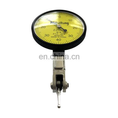 Lever dial indicator measuring range 0-0.2mm 0.002mm pointer dial gauge