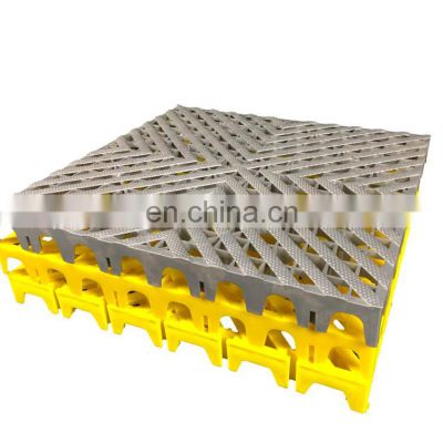 Detachable plastic floor mat car wash splicing plastic grille plastic floor