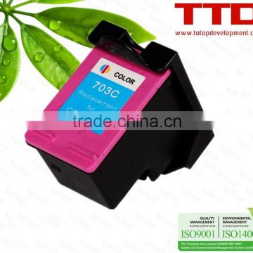 TTD Remanufactured 703C Ink Cartridge CD888A for HP Deskjet D730 F735 K109a K109g K209a