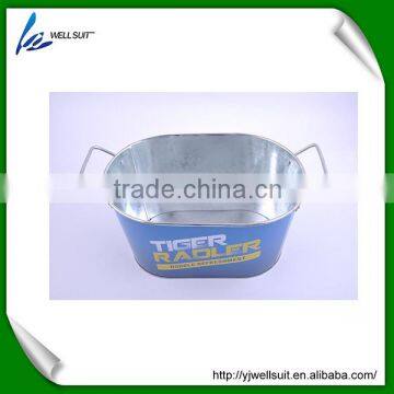 china colorful new design unique galvanized drink bucket