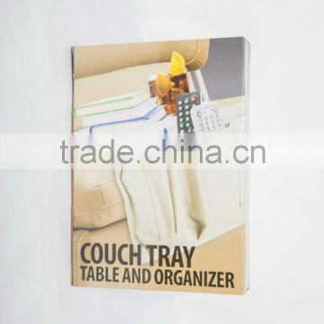 Creative table besides couch tray table&organizer
