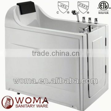 2014 Foshan wholesale square shower walk in bathtub for disabled