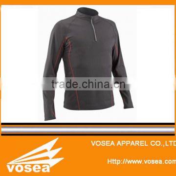 OEM service custom blank long sleeve running clothing with your own logo
