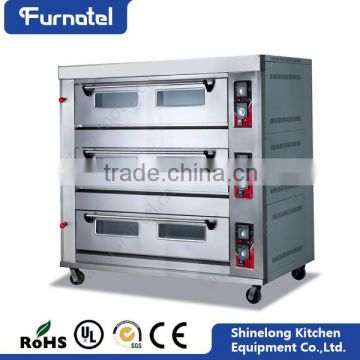 Full Series Bakery Equipment 3-Layer 9-Tray Gas Bakery Equipment Prices