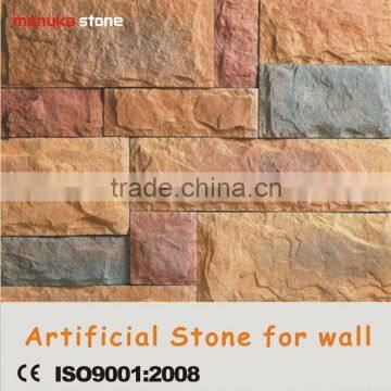 red granite artificial wall stone