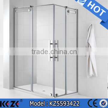stainless steel shower enclosure with tray