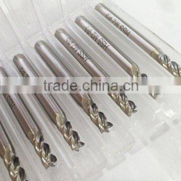 HSS end mill cutters super hard M2 milling cutter