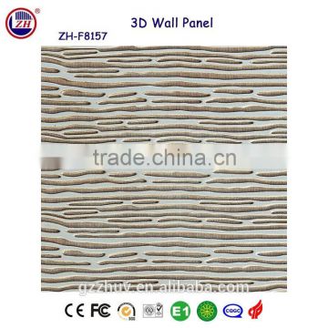 beautiful wave texture 3D wall panel for interior decor
