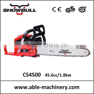 powered by 1.8kw engine 4500 chain saw